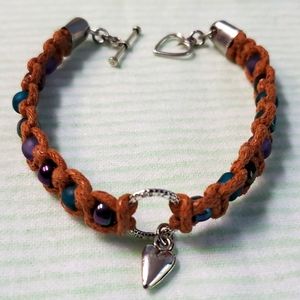Brown Macrame Bracelet!